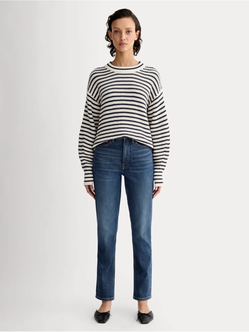 Everlane 90’s cheeky Jeans in Blue Wash